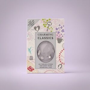Charming Classics Book Box Set + Charm Bracelet NEW Ages 8–12 Gift